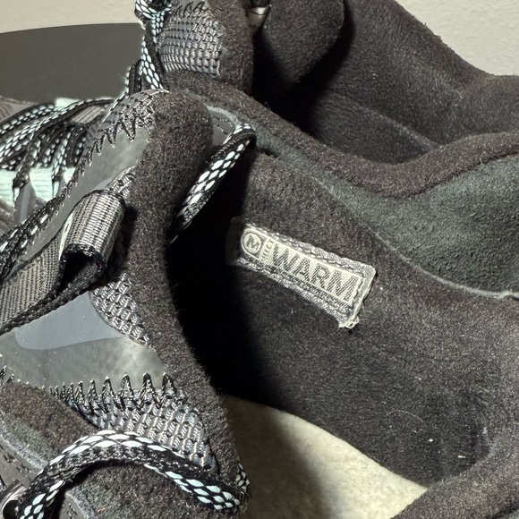 Merrill Warm Moab Grey Hiking Boots Women’s Size 6.5 - Picture 6 of 7